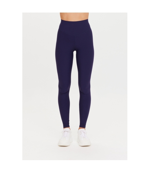 PEACHED 28IN HIGH RISE PANT NAVY. Leggings