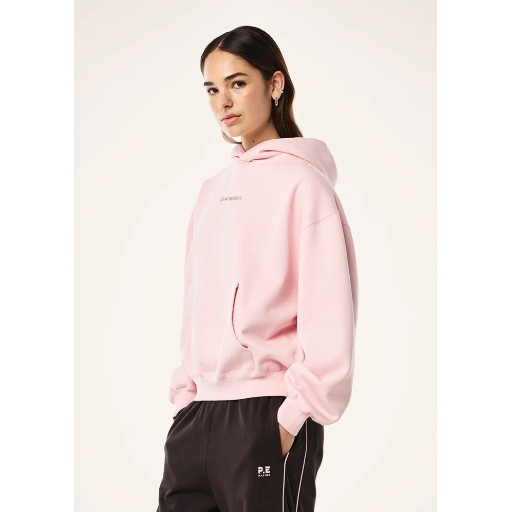 P.E Nation PEAK Sweatshirt in Pink. Jumpers