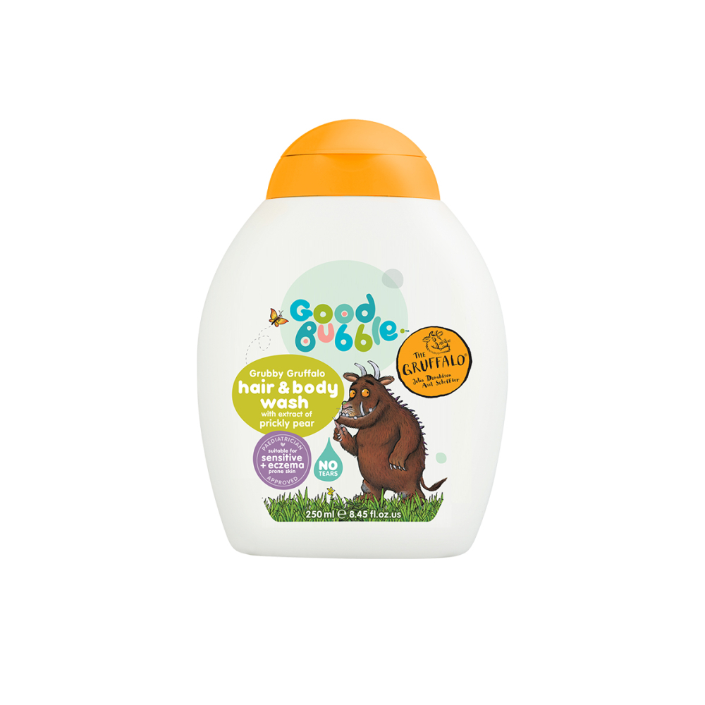 Gruffalo Hair & Body Wash with Prickly Pear Extract 250ml. Babies and infants special skin care