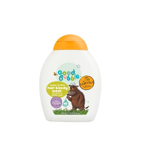 Gruffalo Hair & Body Wash with Prickly Pear Extract 250ml. Body care for babies and infants