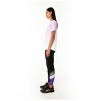 POLE POSITION 7/8 LEGGING IN BLACK / ROYAL LILAC. Leggings