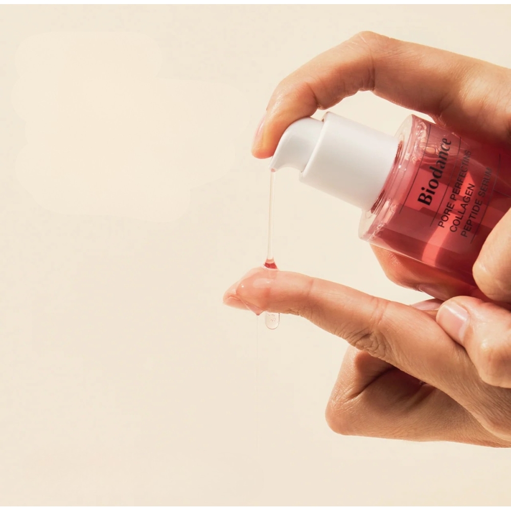 BIODANCE Korėjietiški serumai ir ampulės "Pore Perfecting Collagen Peptide Serum" veido serumas BIODANCE "Pore Perfecting Collagen Peptide Serum" veido serumas. Korėjietiški serumai ir ampulės