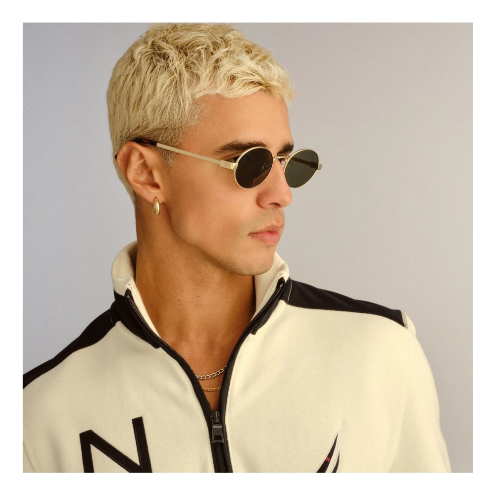 Le Specs Sunglasses Poseidon Deux - Gold Khaki Mono Le Specs Poseidon Deux - Gold Khaki Mono. Sunglasses