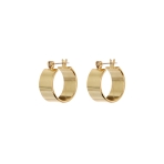 Positano Hoops Gold. Earrings