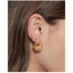 Positano Hoops Gold. Earrings