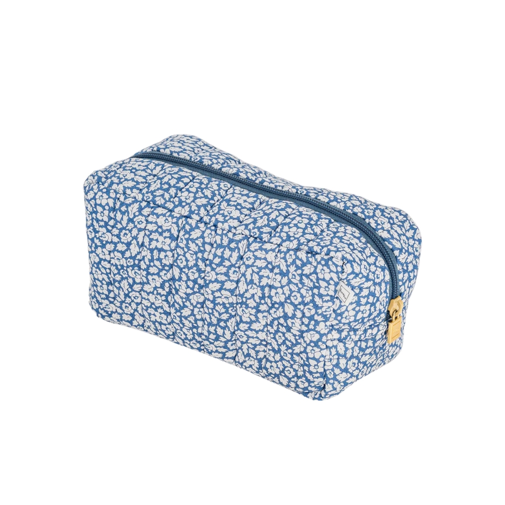 POUCH XS SQUARE MW LIBERTY FEATHER BLUE. Pouches