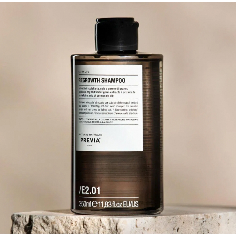 Previa Regrowth Shampoo. Shampoos