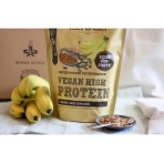 „Protein Mix“ augaliniai baltymai (bananų ir kakavos skonio). Baltymų kokteiliai