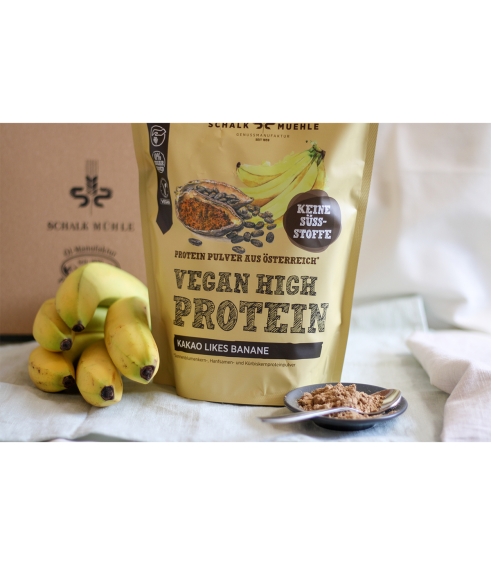 Cocoa-Banana Protein Mix. Protein drinks