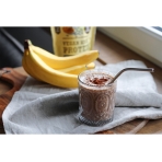 „Protein Mix“ augaliniai baltymai (bananų ir kakavos skonio). Baltymų kokteiliai