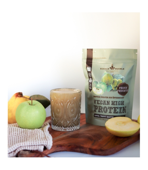 Apple-Quince Protein Mix. Protein drinks