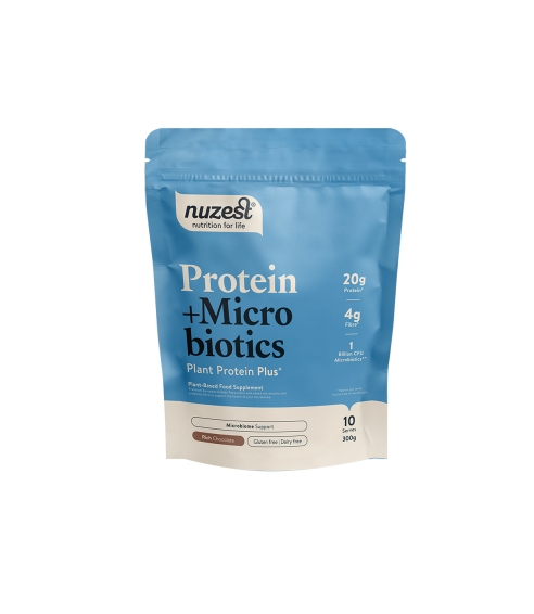 Protein Plus baltymai su probiotikais šokolado skonio. Baltymų kokteiliai