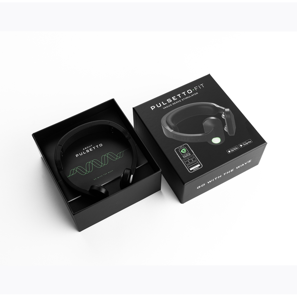 Pulsetto „Pulsetto FIT“ klajoklio nervo stimuliatorius. Kūno prietaisai