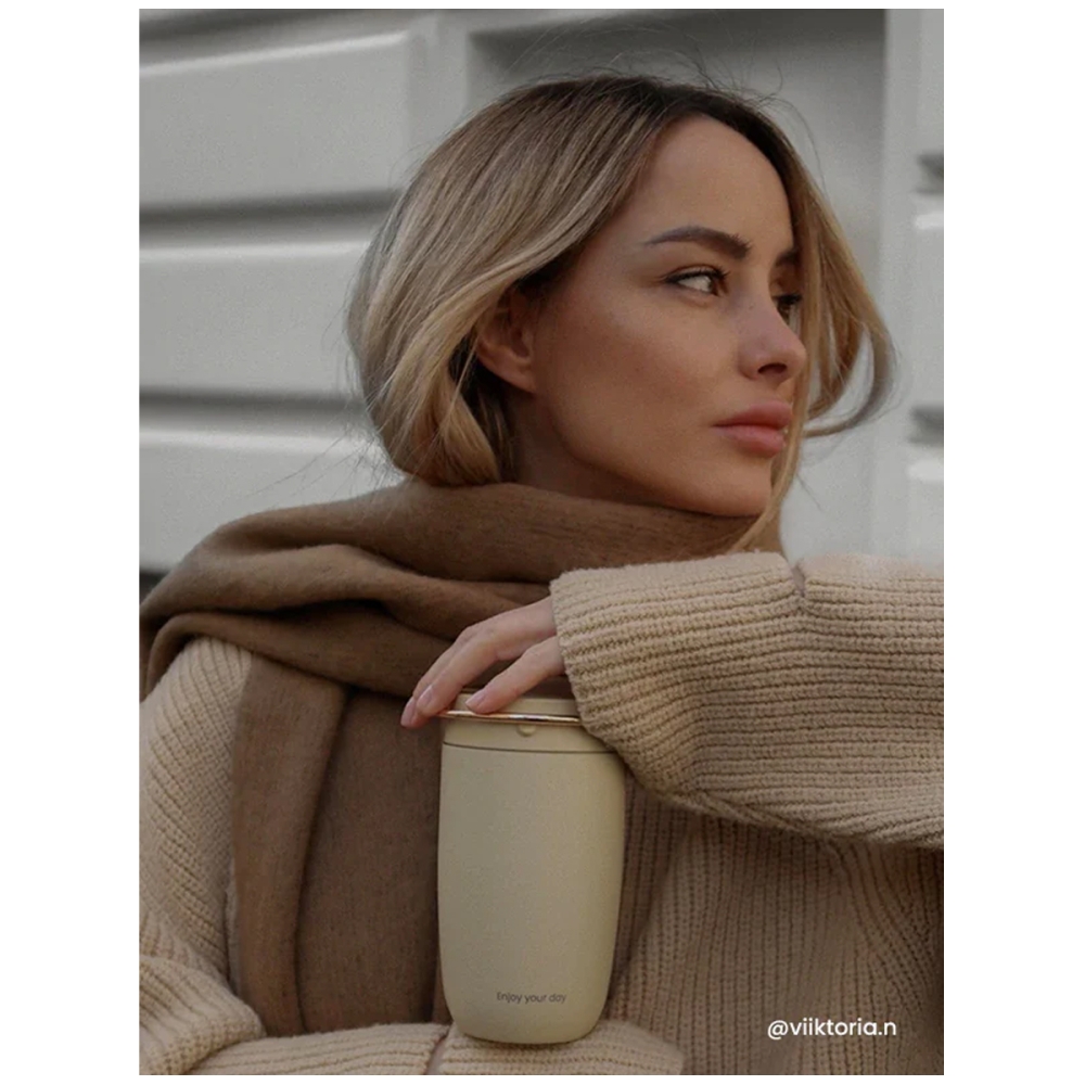 EQUA Puodelis Butter. Gertuvės ir puodeliai