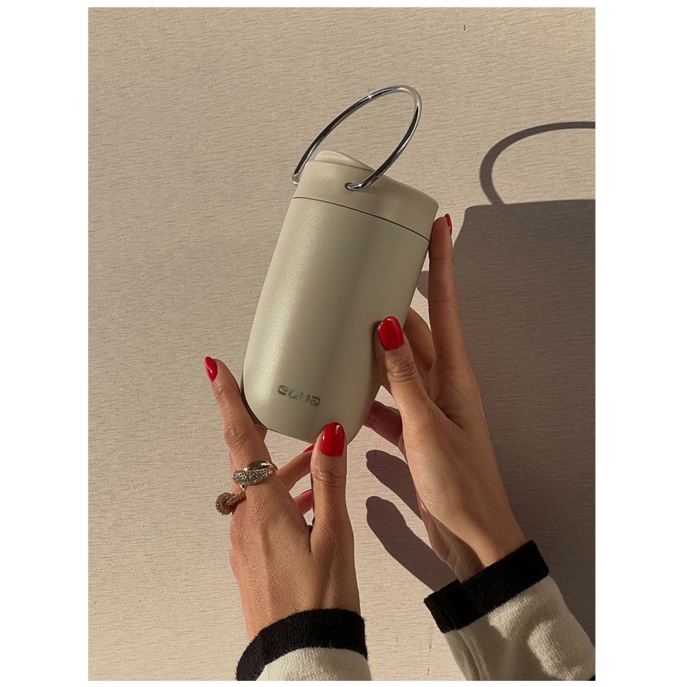 EQUA Puodelis Grey. Gertuvės ir puodeliai