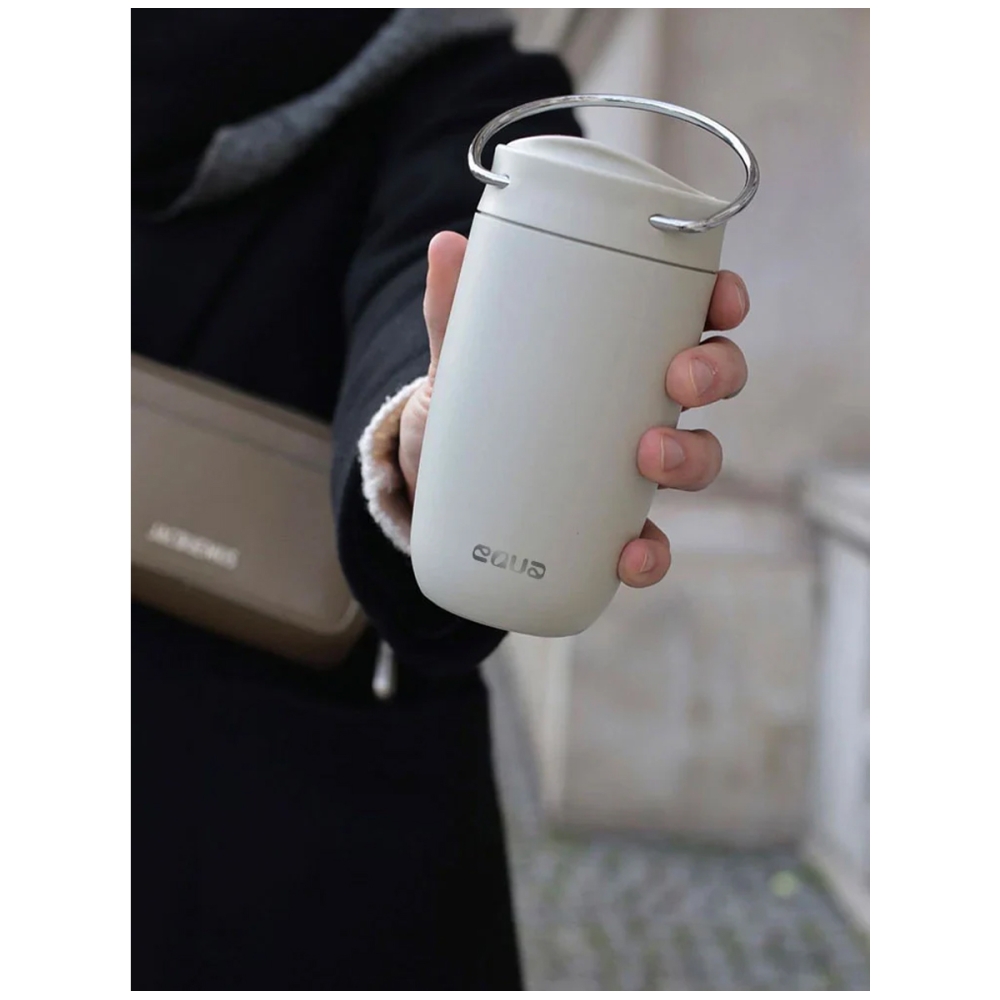 EQUA Puodelis Grey. Gertuvės ir puodeliai