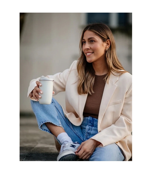 Cup Grey. Water bottles and cups