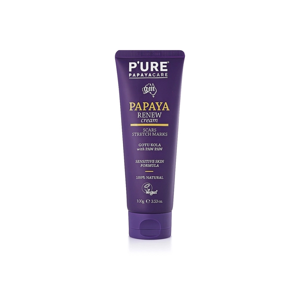 Pure Papaya PURE Papaya atkuriantis kremas randams ir strijoms. Kremai ir balzamai
