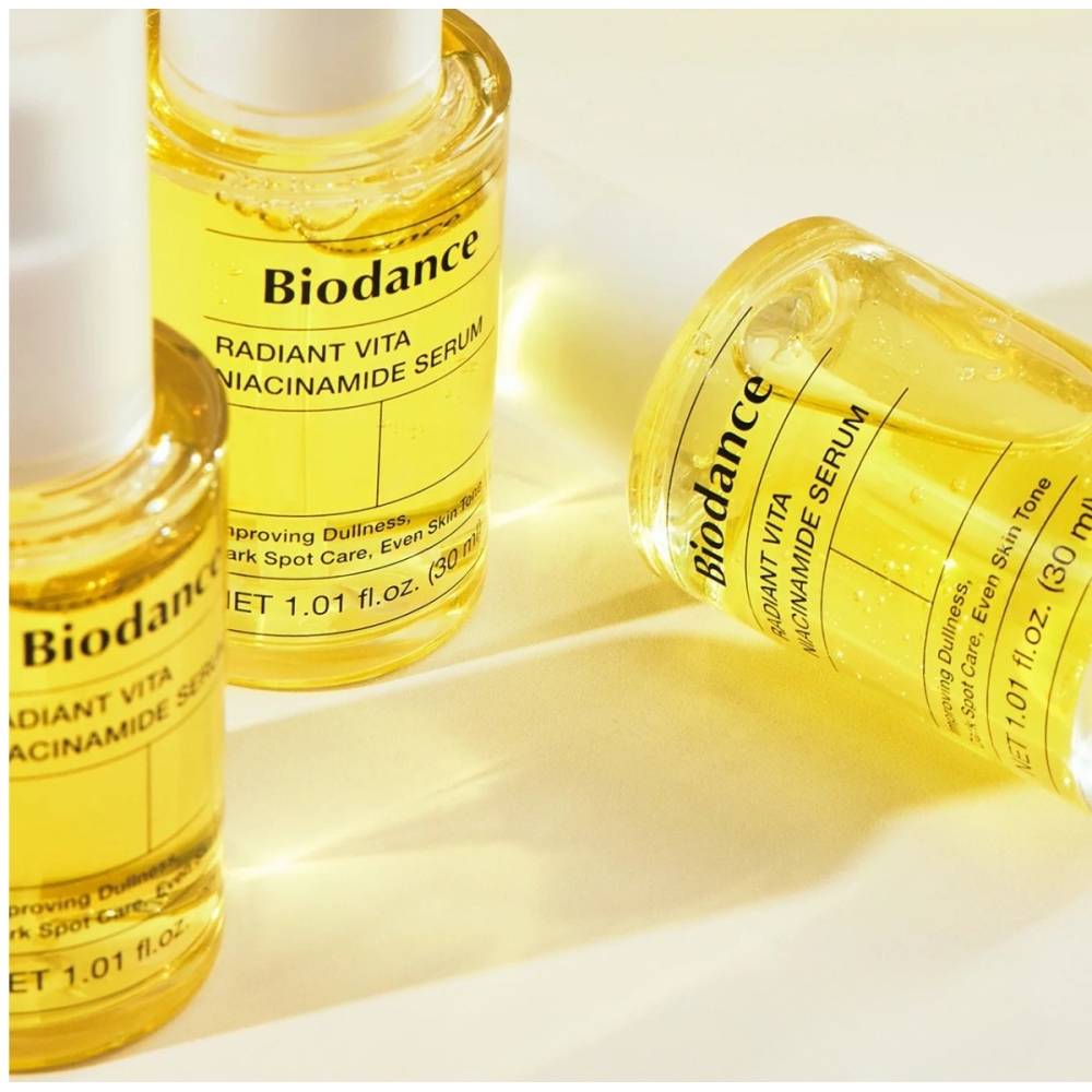 BIODANCE Korėjietiški serumai ir ampulės "Radiant Vita Niacinamide Serum" veido serumas BIODANCE "Radiant Vita Niacinamide Serum" veido serumas. Korėjietiški serumai ir ampulės