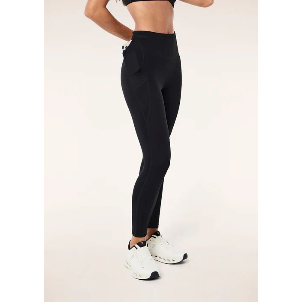 P.E Nation "Rapid Full Length Leggings" juodos spalvos tamprės su kišenėmis. Tamprės