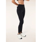 "Rapid Full Length Leggings" juodos spalvos tamprės su kišenėmis. Tamprės