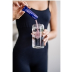 Blueberry flavour electrolytes. Electrolyte drinks