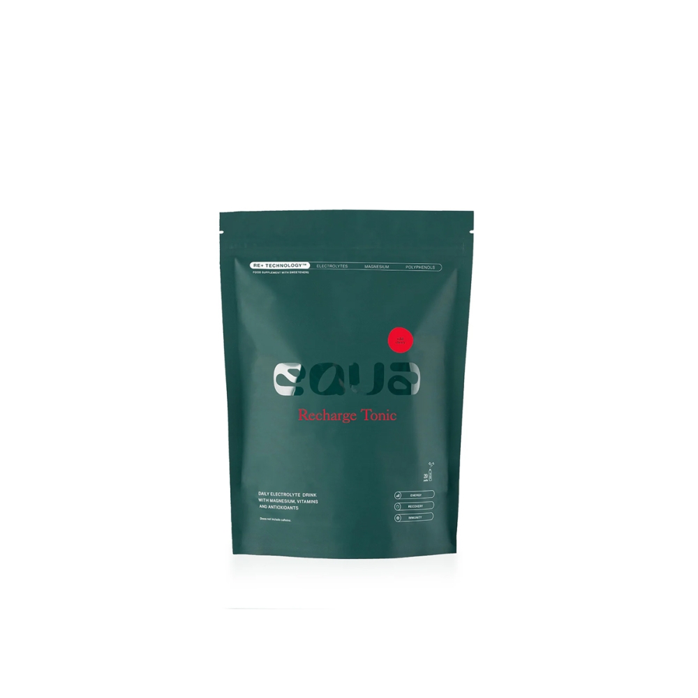 EQUA "Recharge Tonic" vyšnių skonio elektrolitų gėrimas. Elektrolitų gėrimai