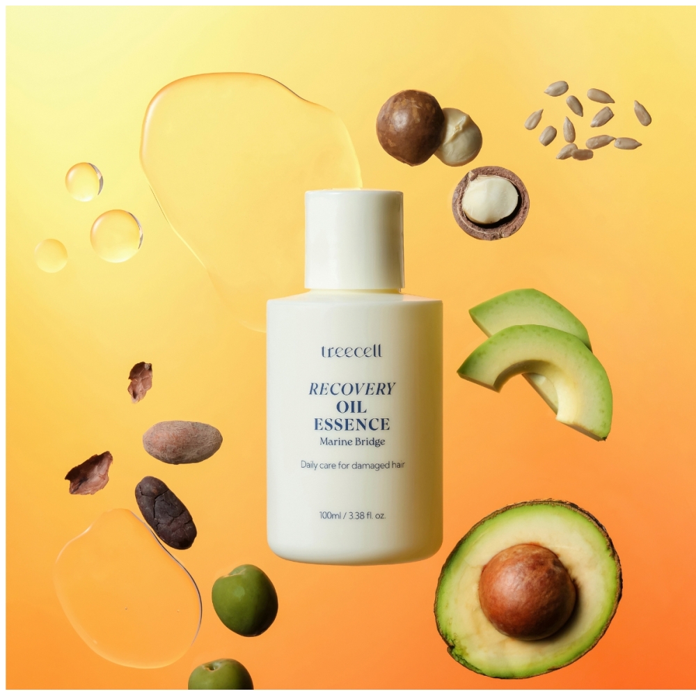 Treecell Recovery Oil Essence. Korean Hair Serums and Oils
