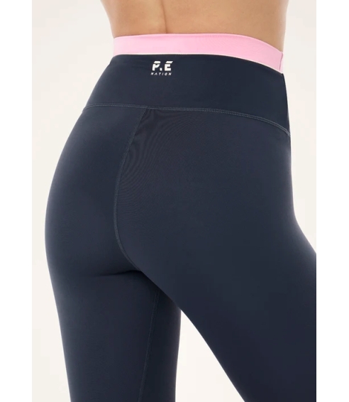 Reflect full length legging in marine blue. Leggings