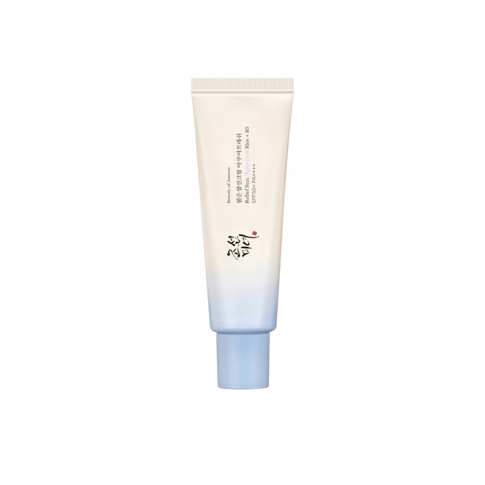 Beauty of Joseon "Relief Sun Aqua Fresh" apsauginis kremas nuo saulės SPF50. Korėjietiška apsauga nuo saulės