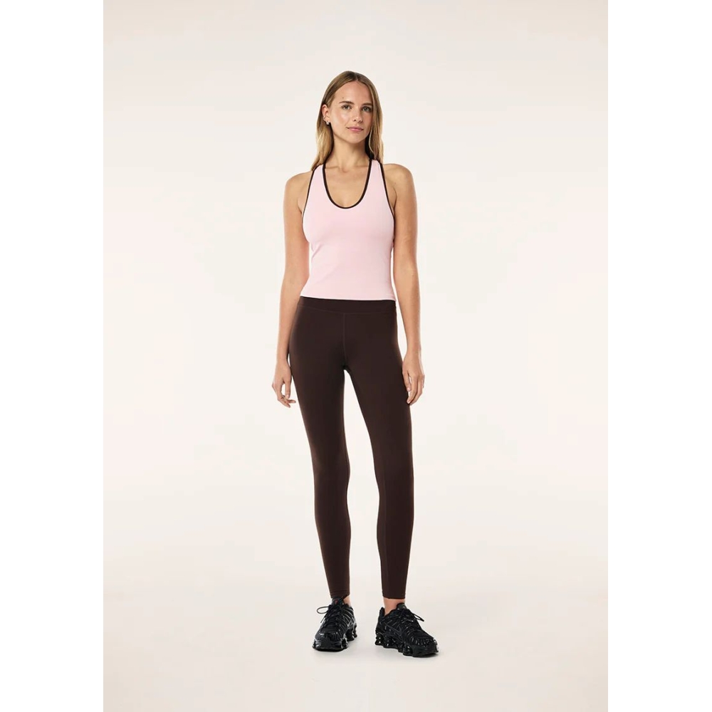 P.E Nation RENEWAL Tank Top in Pink. Short sleeve