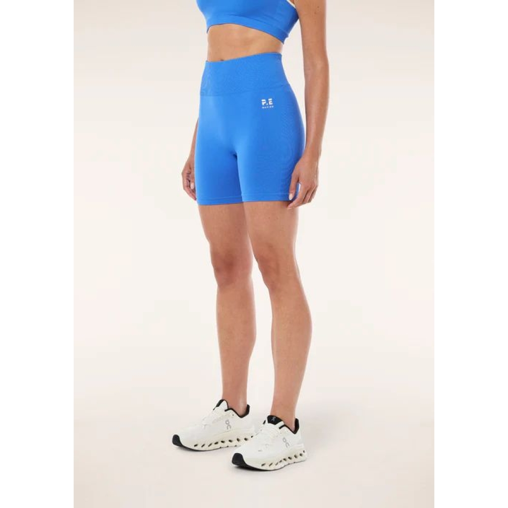 P.E Nation "Restore Seamless 5" besiūliai mėlynos spalvos šortai. Šortai