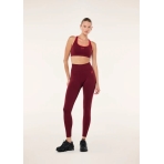 "Restore Seamless Legging" bordo spalvos besiulės tamprės. Tamprės