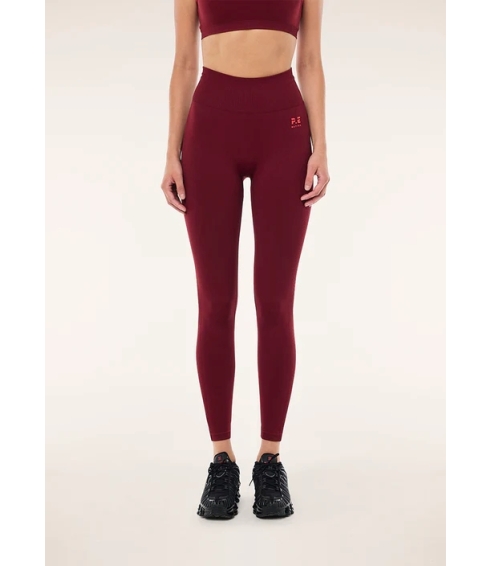 Restore seamless legging in cabernet & strawberry. Leggings
