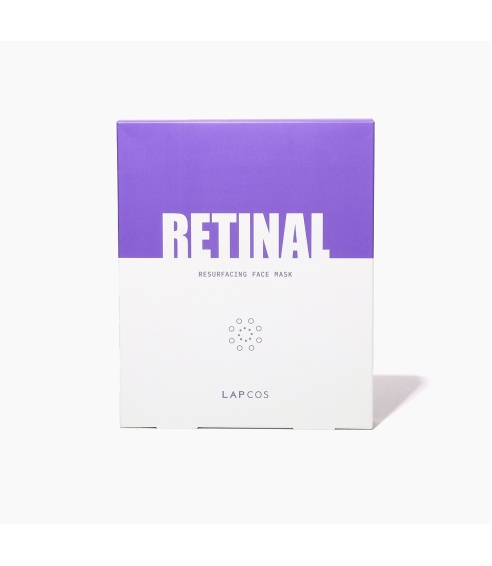 LAPCOS Retinal Resurfacing Sheet Mask. Sheet and hydrogel masks