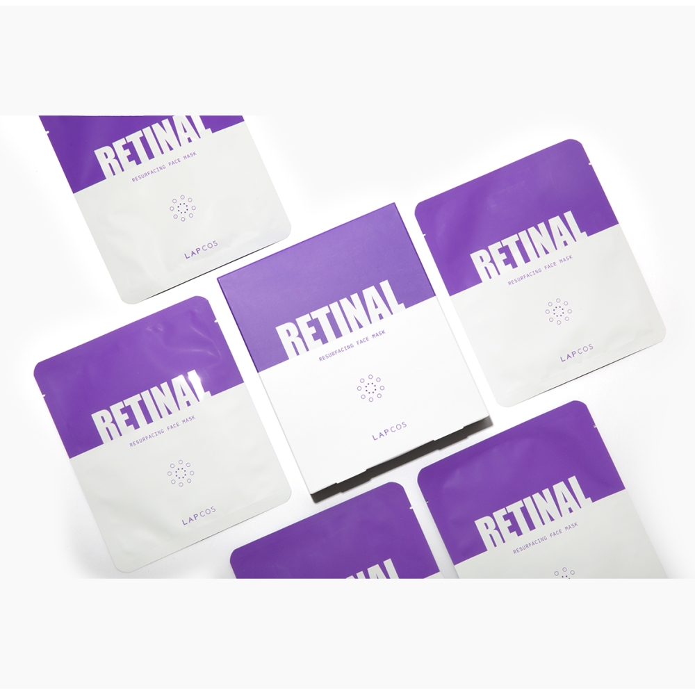 LAPCOS LAPCOS Retinal Resurfacing Sheet Mask. Sheet and hydrogel masks