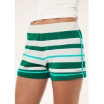 "Retreat Knit Short" žalios spalvos nerti šortai. Šortai