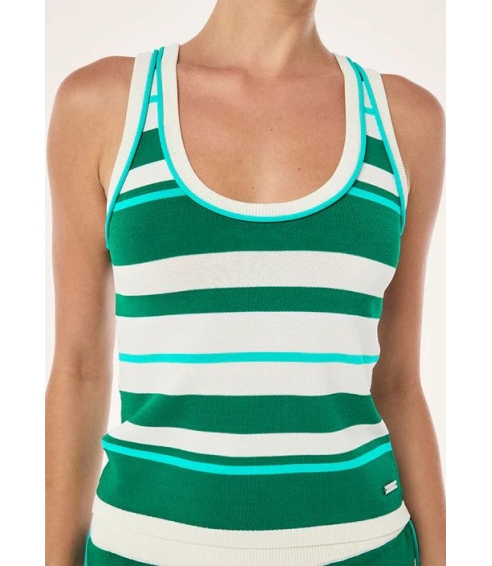 "Retreat Knit Tank" nerti berankoviai marškinėliai. Marškinėliai