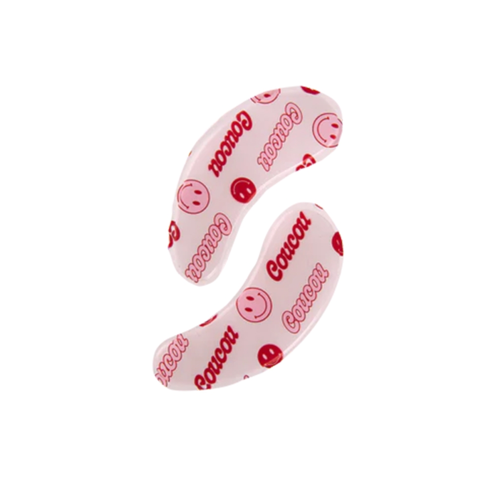 The Coucou Club "Reusable Eye & Smile Patches” daugkartinio naudojimo pleistrai paakių bei lūpų zonai. Silikoniniai pleistrai
