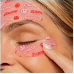 "Reusable Eye & Smile Patches” daugkartinio naudojimo pleistrai paakių bei lūpų zonai. Silikoniniai pleistrai