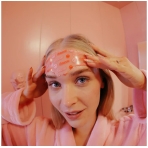 "Reusable Forehead Patch” daugkartinio naudojimo silikoninis pleistras. Silikoniniai pleistrai