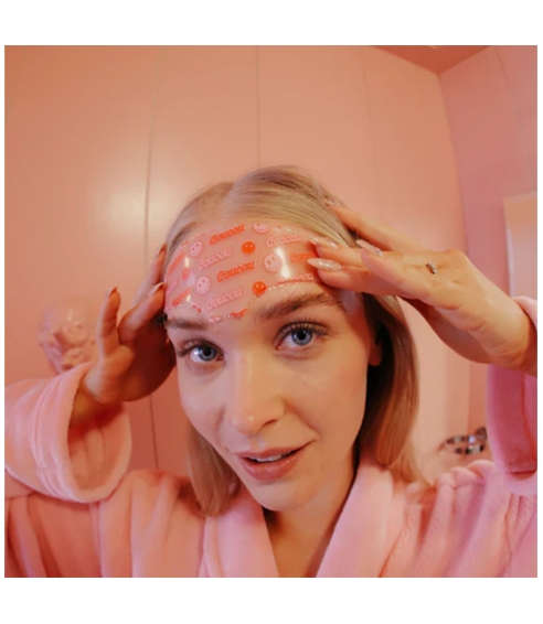"Reusable Forehead Patch” daugkartinio naudojimo silikoninis pleistras. Silikoniniai pleistrai
