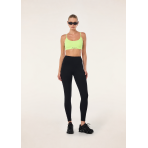"Reveal Sports Bra" neoninės žalios spalvos sportinė liemenėlė. Sportinės liemenėlės