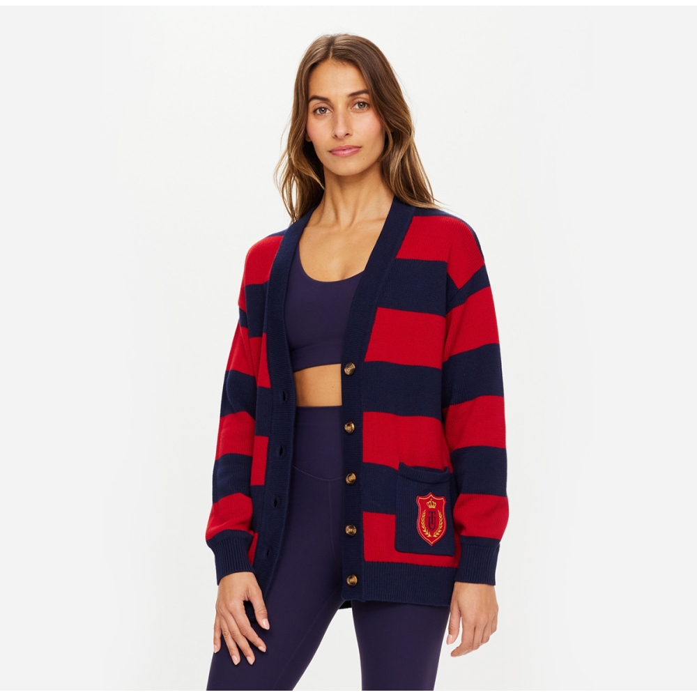 ROOSEVELT PIPER KNIT CARDIGAN. Sweaters