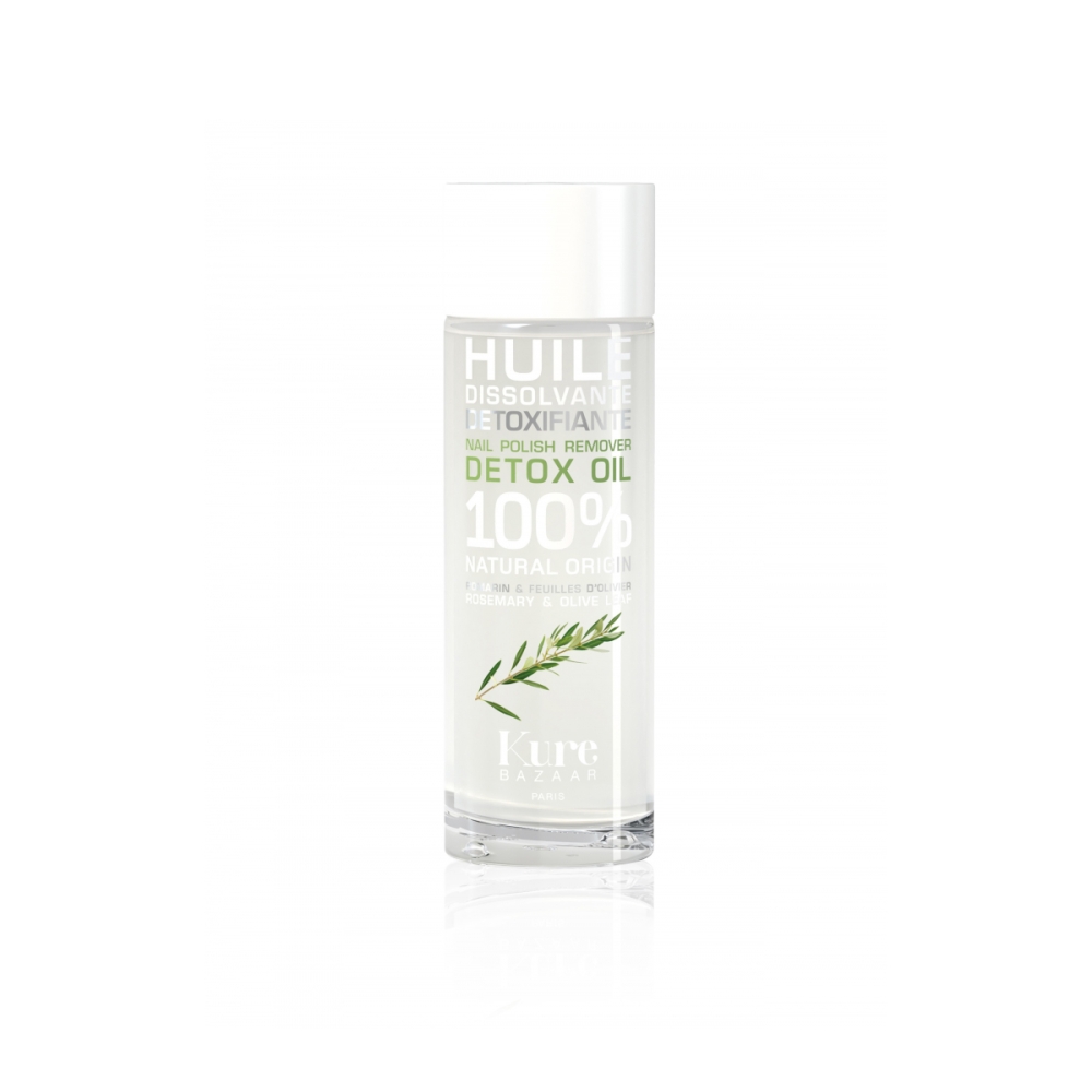 Kure Bazaar  Rosemary Detoxifying Dissolving Oil. Nail polish removers