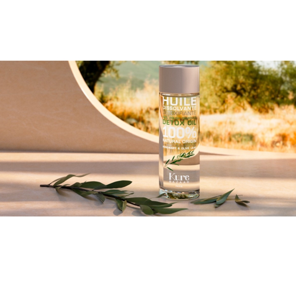 Kure Bazaar  Rosemary Detoxifying Dissolving Oil. Nail polish removers