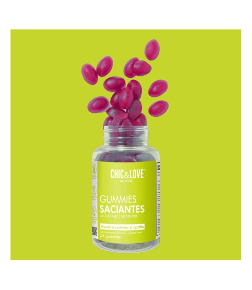 Satiety Gummies 3 pack bundle. Fiber