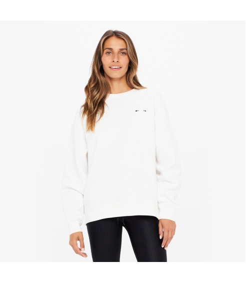 SATURN ARROW WHITE SWEATER. Jumpers