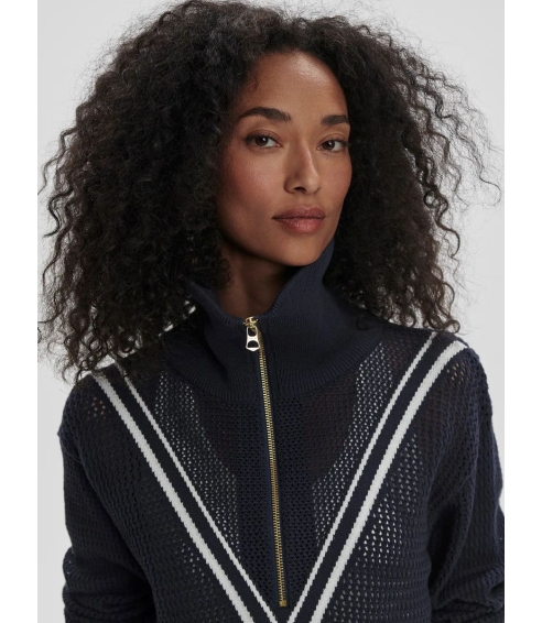Savannah Half-Zip Knit. Sweaters