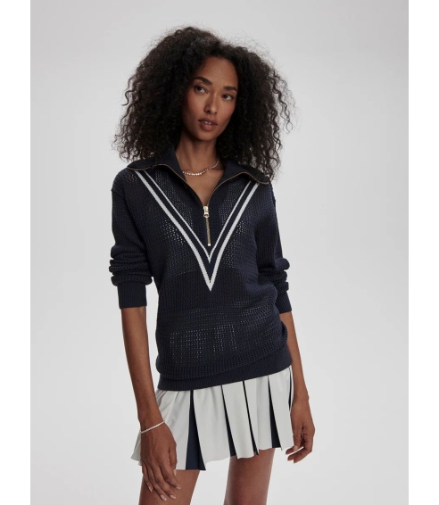Savannah Half-Zip Knit. Sweaters